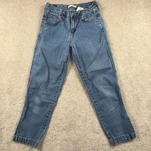 Levi's Capri Jeans Women 4 Blue Denim Stretch Streetwear All Day Comfort Classic